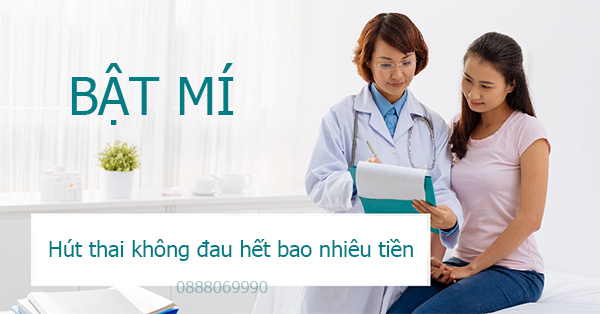 Hút thai không đau hết bao nhiêu tiền?