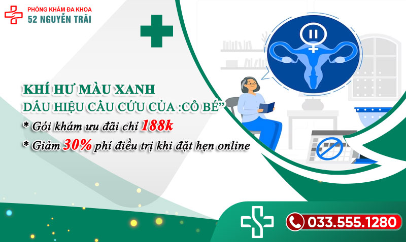 Hiện tượng khí hư màu xanh có nguy hiểm không?