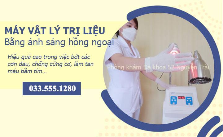 Máy vật lý trị liệu bằng ánh sáng hồng ngoại